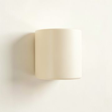 Brook Bend Wall Sconce Mounted On A Plain Wall - Ivory (synthetic illustration; no displayed measurements)