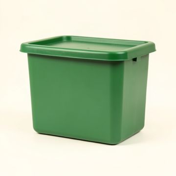 Holly Bluff Closed Outdoor Storage Box - Green (synthetic illustration; no displayed measurements)