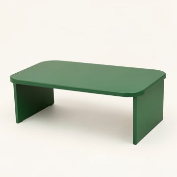 Moss Dale Desktop Monitor Riser - Green (synthetic illustration; no displayed measurements)