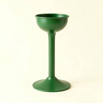 Birch Bend Empty Candle Holder - Green (synthetic illustration; no displayed measurements)