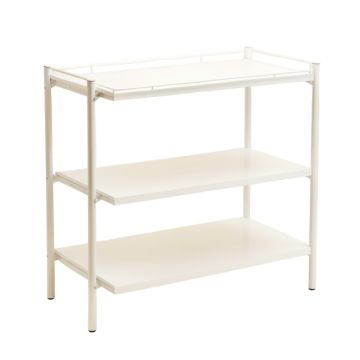 Dawn Bridge Empty Countertop Canister Rack - White
