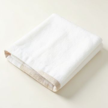 Maple Dale Bath Towel - White (synthetic illustration; no displayed measurements)