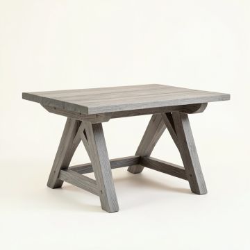 Hill Crest Patio Table - Gray (synthetic illustration; no displayed measurements)