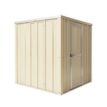 Yardsaver 4 Ft. W X 10 Ft. D Metal Lean-To Storage Shed