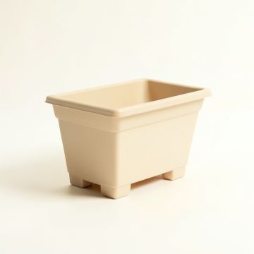 Heath Branch Empty Raised Planter - Beige (synthetic illustration; no displayed measurements)