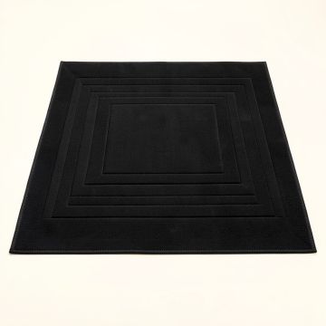 Alder Brook Rectangular Outdoor Rug - Black (synthetic illustration; no displayed measurements)