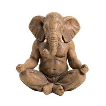 Eichorn Meditating Elephant Figurine