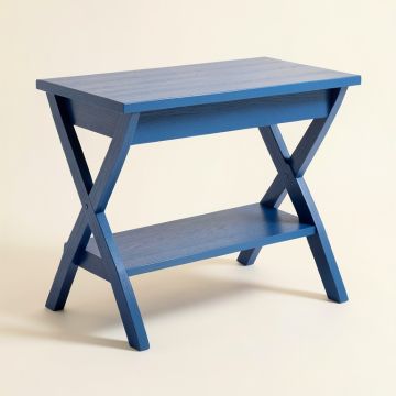 Cliff Bend Side Table - Blue (synthetic illustration; no displayed measurements)