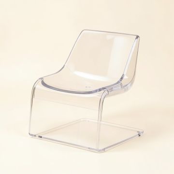Jalbert Stacking Side Chair In Clear (synthetic illustration; no displayed measurements)