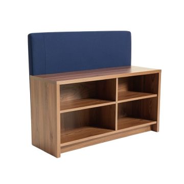 Hirsch Twin Bookcase Headboard