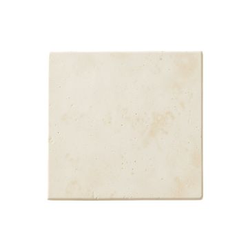 Hill Arc Uninstalled Square Decorative Tile - Ivory