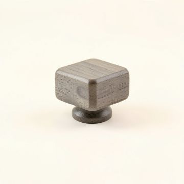 Cliff Bend Cabinet Knob Without Packaging - Gray (synthetic illustration; no displayed measurements)