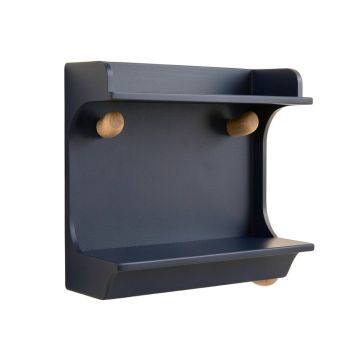 Elm Arc Wall-Mounted Entryway Organizer Shelf