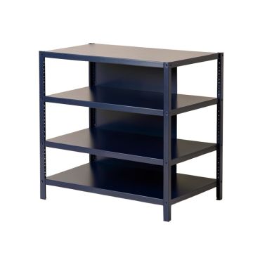 Olive Crest Desktop Shelving Unit - Navy
