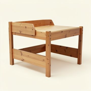 Merlyn Twin Low Loft Bed (synthetic illustration; no displayed measurements)