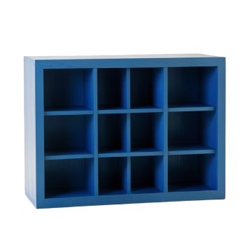 Juniper Bridge Empty Mug-Storage Cabinet Insert - Blue