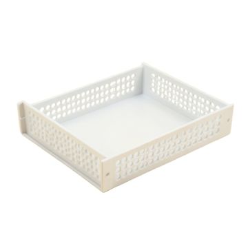 Juniper Canyon Empty Under-Desk Cable Tray - White
