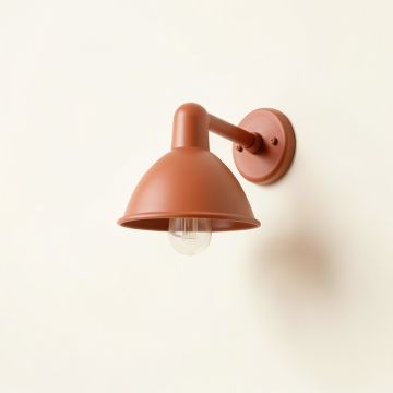 Lake Arc Wall Sconce Mounted On A Plain Wall (synthetic illustration; no displayed measurements)