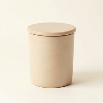 Heath Bridge Storage Canister With Lid - Beige (synthetic illustration; no displayed measurements)