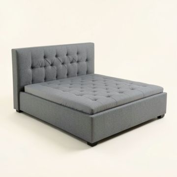 Adith Twin Tufted Upholstered Platform Bed (synthetic illustration; no displayed measurements)