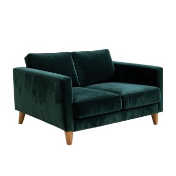 Adela 84.5 '' Velvet Square Arm Sofa
