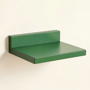 Aspen Bend Wall-Mounted Cat Perch - Green (synthetic illustration; no displayed measurements)