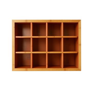 Summit Bend Empty Mug-Storage Cabinet Insert - Terracotta