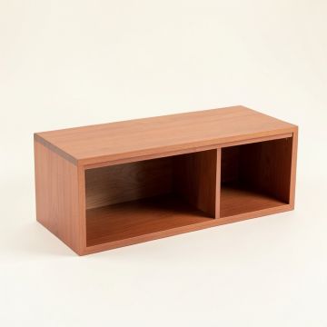 Hazel Branch Shoe Storage Bench - Terracotta (synthetic illustration; no displayed measurements)
