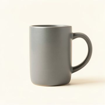 Shore Canyon Ceramic Mug - Gray (synthetic illustration; no displayed measurements)