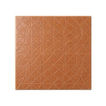 Juniper Bluff Uninstalled Square Decorative Tile - Terracotta