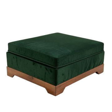 Sumner 84.24 '' Velvet Square Arm Sleeper (synthetic illustration; no displayed measurements)