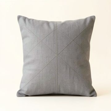 Brook Crest Filled Accent Pillow - Gray (synthetic illustration; no displayed measurements)