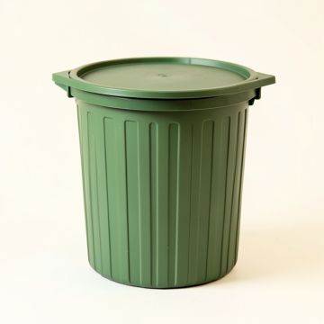 Slate Canyon Closed Garden Compost Bin - Green (synthetic illustration; no displayed measurements)
