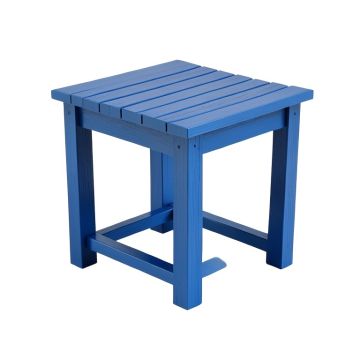 Laurel Arc Compact Balcony Table - Blue