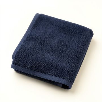 Holly Crossing Bath Towel - Navy (synthetic illustration; no displayed measurements)