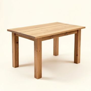 Root Solid Wood Dining Table (synthetic illustration; no displayed measurements)