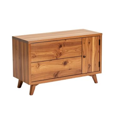 Lorraine 48 '' Wide 2 Drawer Acacia Wood Server
