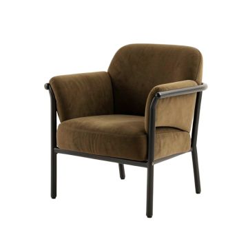 Isabel 33.5 '' Wide Velvet Armchair