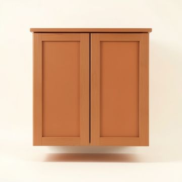 Shore Canyon Wall-Mounted Laundry Cabinet - Terracotta (synthetic illustration; no displayed measurements)
