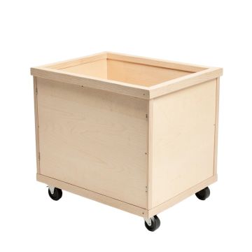 Sage Crest Empty Rolling Workshop Cart - Beige
