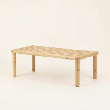 Linden Falls Indoor Bench - Beige (synthetic illustration; no displayed measurements)