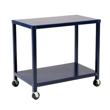 Dune Canyon Empty Rolling Workshop Cart - Navy