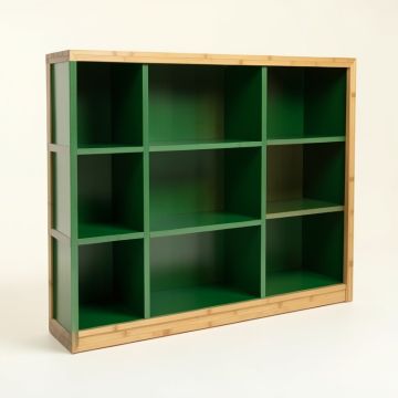 Oak Brook Freestanding Bookcase - Green (synthetic illustration; no displayed measurements)