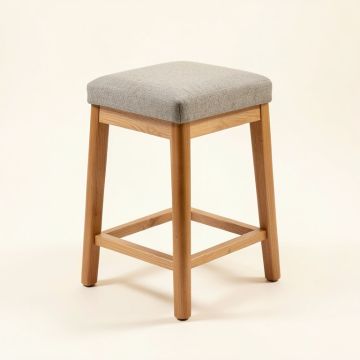Desantis Wooden 24 '' Bar Stool (synthetic illustration; no displayed measurements)
