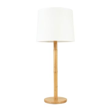 Dawn Arc Floor Lamp With A Plain Fabric Shade