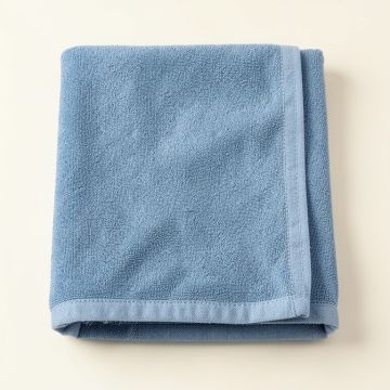 Cliff Brook Bath Towel - Blue (synthetic illustration; no displayed measurements)