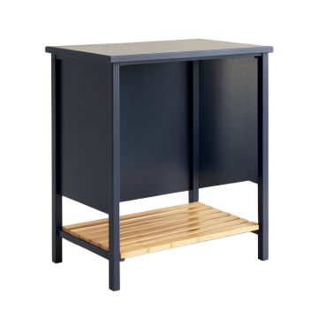 Oak Crest Freestanding Laundry Folding Counter - Navy