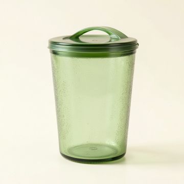 Clay Brook Storage Canister With Lid - Green (synthetic illustration; no displayed measurements)