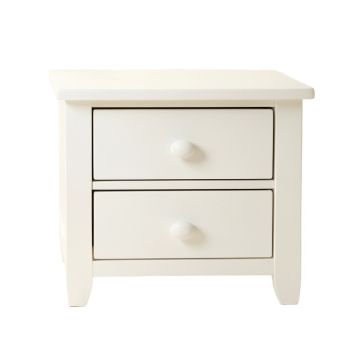Field Falls Nightstand - White