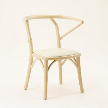 Dune Crest Dining Chair - Cream (synthetic illustration; no displayed measurements)
